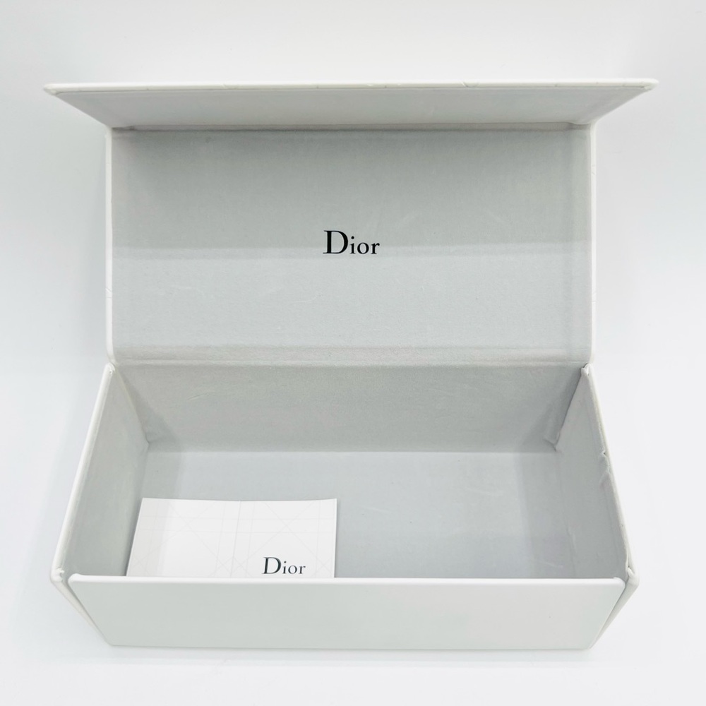 Dior White Rectangular Eyeglasses Case - Empty - image 5